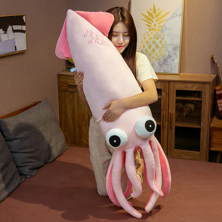 Lisslune | Jumbo Huggable Squid Softie Plush Toy