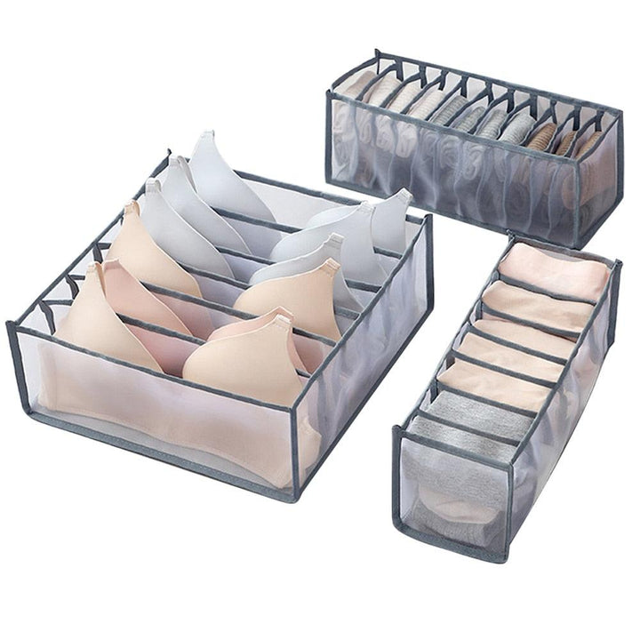 Lisslune | Underwear and sock storage solution - Compact organizer for tidy wardrobes