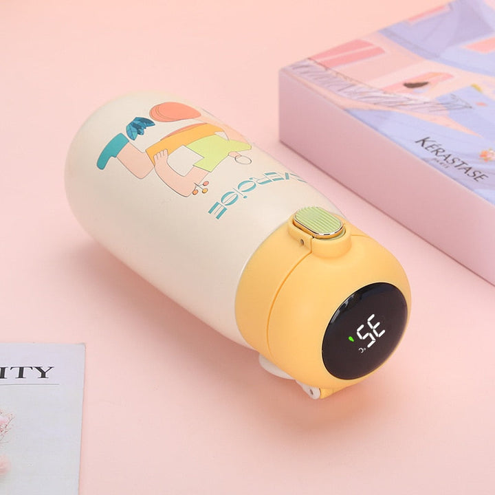 Lisslune | Funky LED Temperature Display Thermal Water Bottle