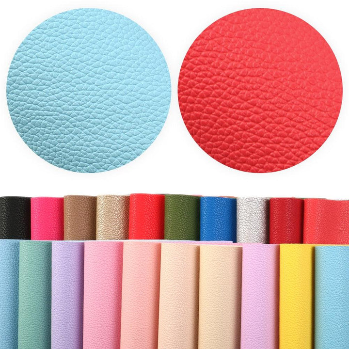 Lisslune | Advanced Lychee Grain Synthetic Leather Fabric for Crafting