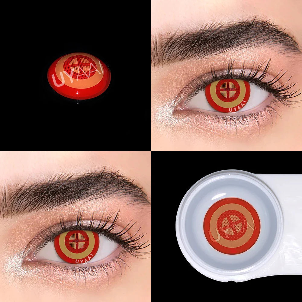 Rynx | 1 Pair Cosplay Contact Lenses Makima Gojo Power Lenses Anime Accessories Anime Lenses Halloween Lens Eyes Eye Drops Sale