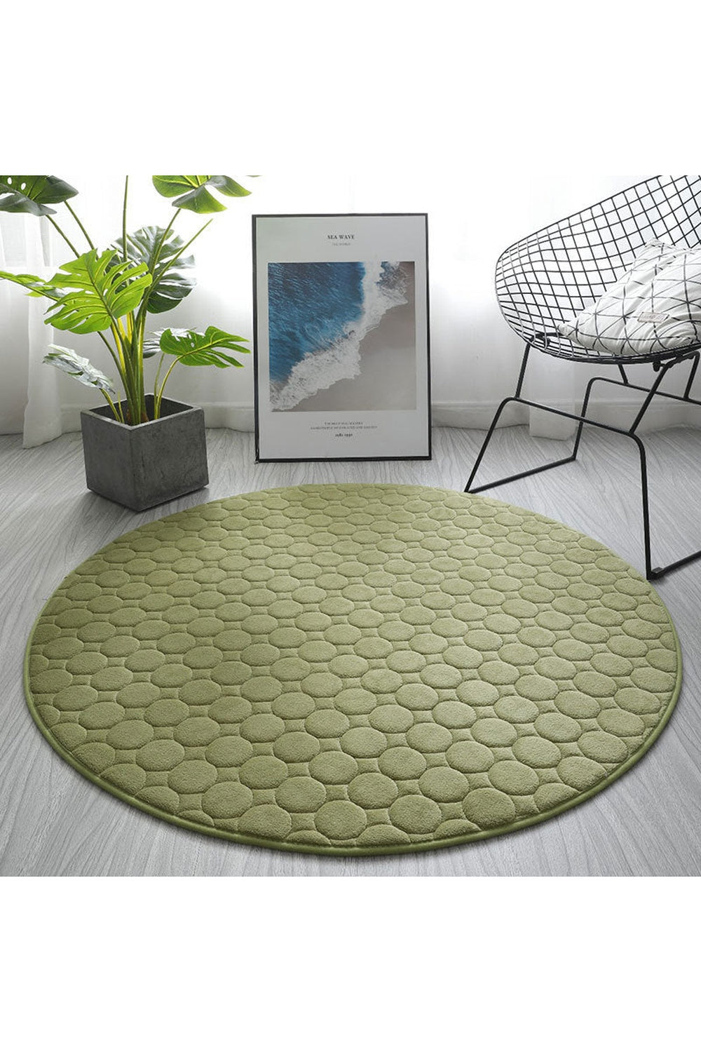 Lisslune | Pastel round rug