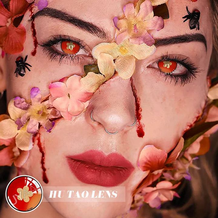 Rynx | 1 Pair Cosplay Contact Lenses Makima Gojo Power Lenses Anime Accessories Anime Lenses Halloween Lens Eyes Eye Drops Sale