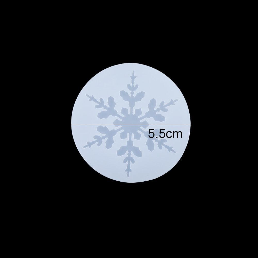 Lisslune | Charming Snowflake DIY Craft Set for Unique Christmas Jewelry and Ornaments