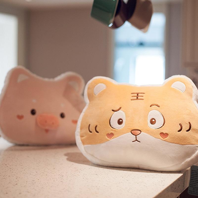 Lisslune | Charming Animal Plush Pillows - Soft, Cozy and Wonderfully Cuddly