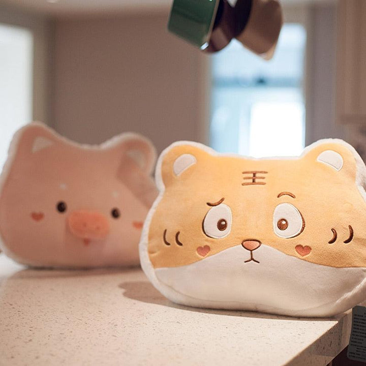 Lisslune | Charming Animal Plush Pillows - Soft, Cozy and Wonderfully Cuddly
