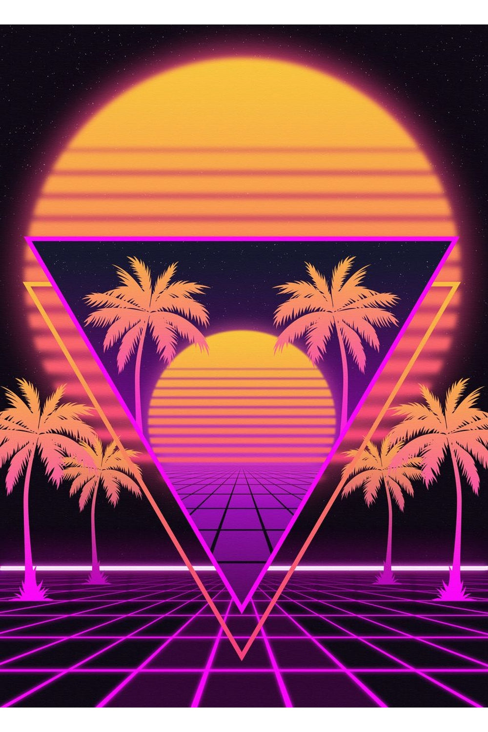 Lisslune | Night City View Poster