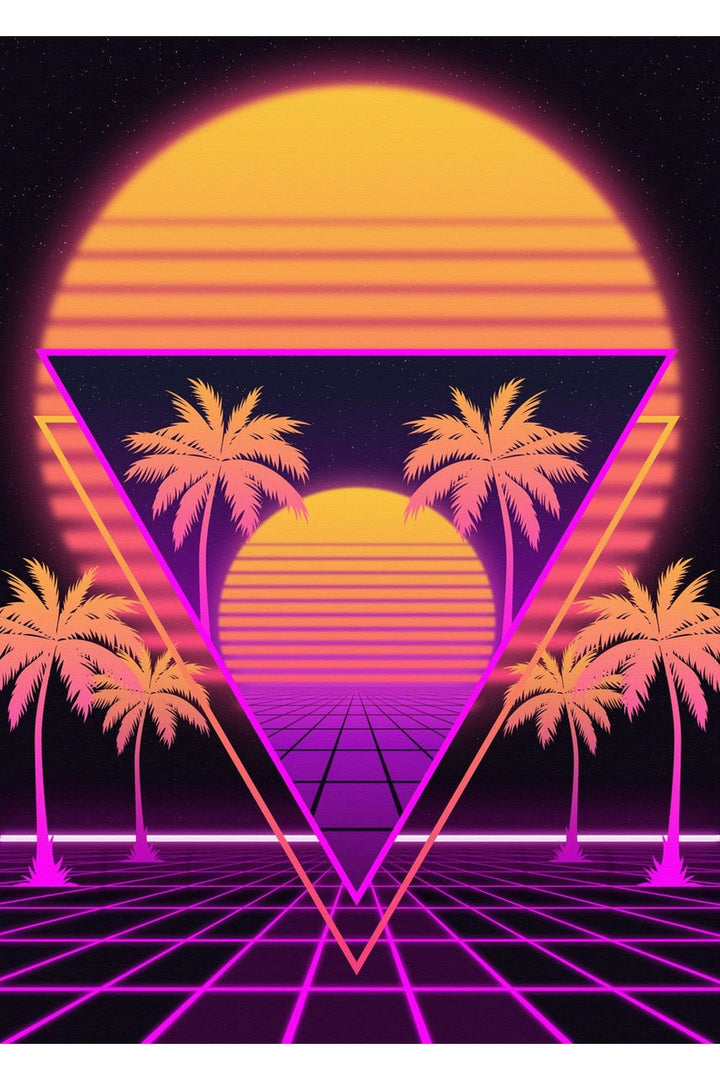 Lisslune | Night City View Poster