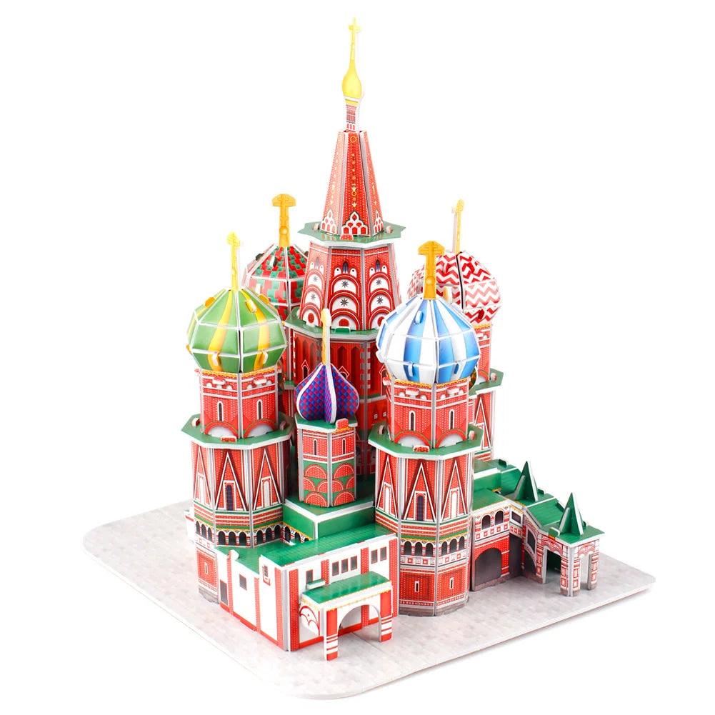 Lisslune | World Wonders 3D Puzzle Set for Children - Fun & Educational Building Models
