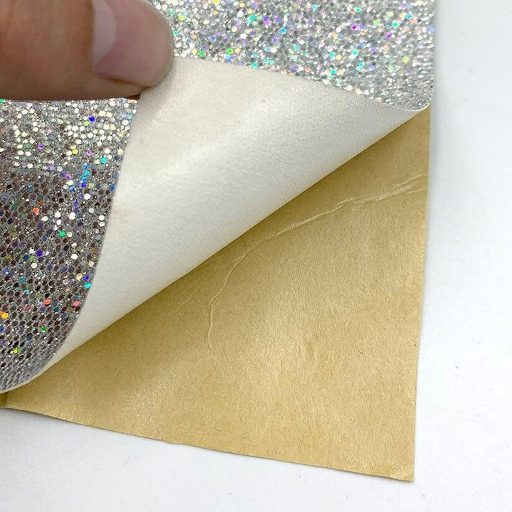 Lisslune | Sparkling Glamour Fabrics Crafting Kit: 7-Piece Glittering Art Set for Creative Expression