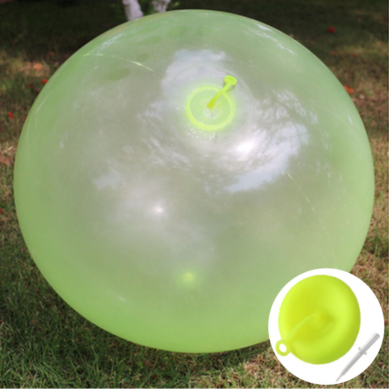 Lisslune | WobbleBubble – Giant Inflatable Play Ball for Kids Aged 5+ | Encourages Movement, Balance & Outdoor Fun