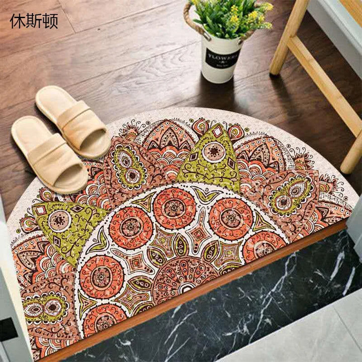 Lisslune | Bohemian non-slip semicircular doormat