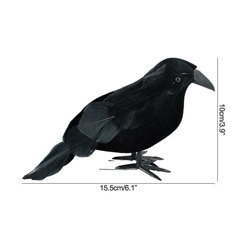 Lisslune | Black Crow Halloween Home Decor