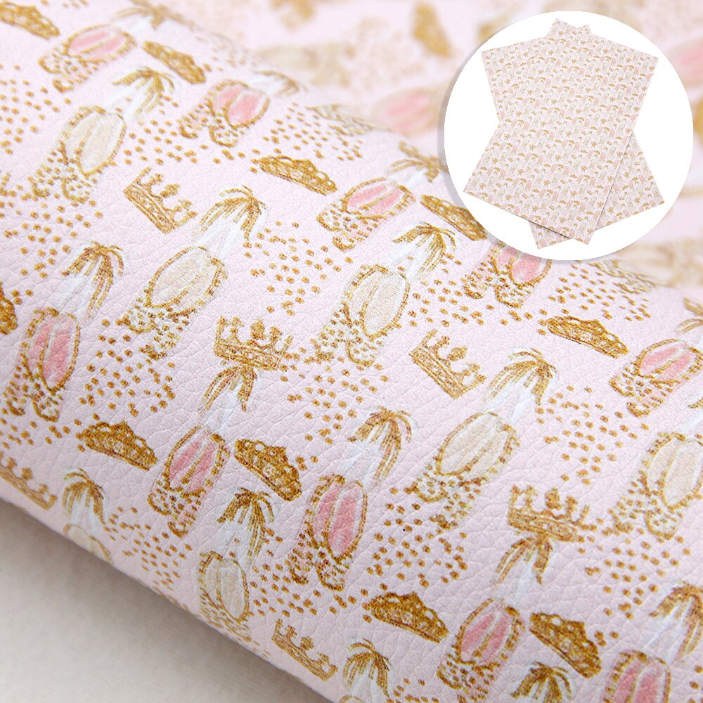 Lisslune | Floral Elegance Synthetic Leather Creative Sheets