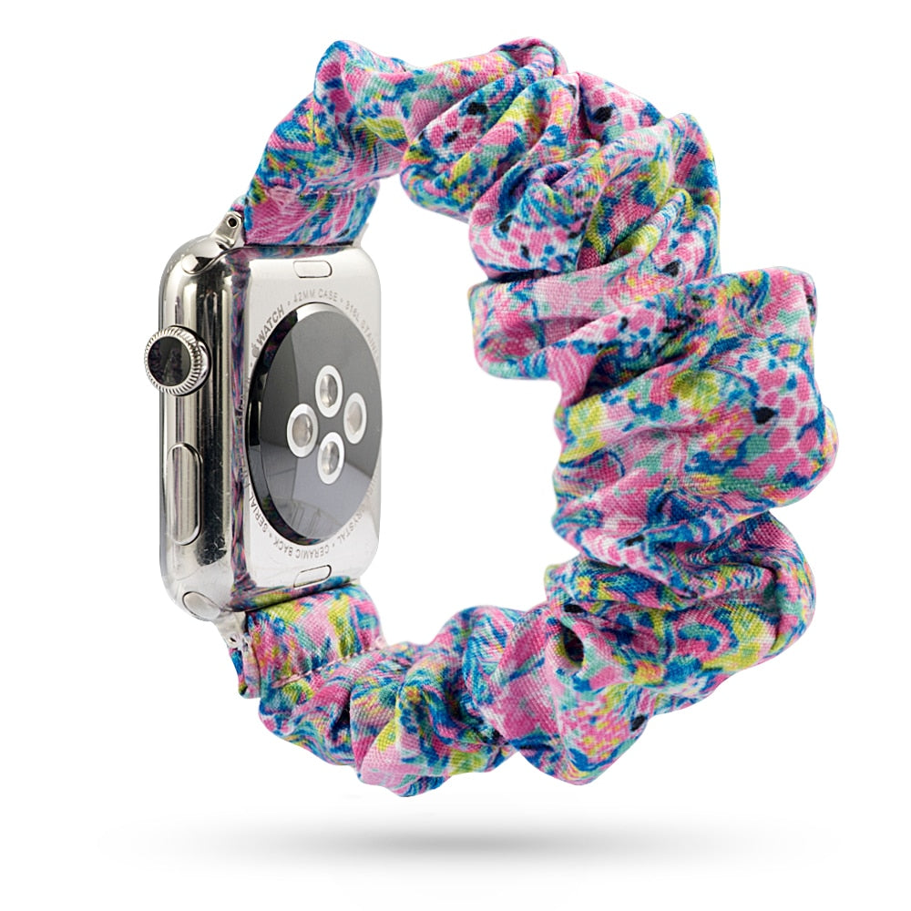 Lisslune | ELASTIC Apple Watch BAND IN HAIR TIE STYLE
