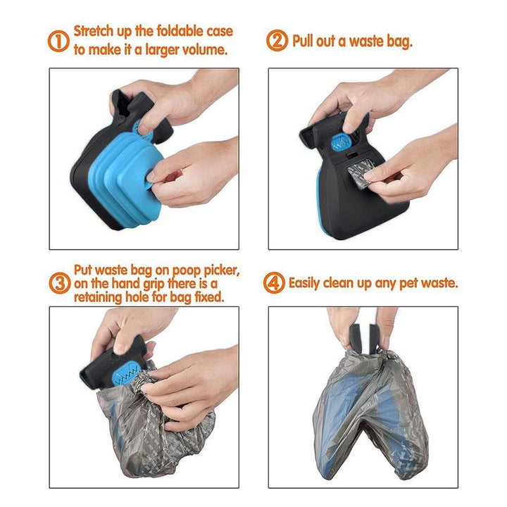 Lisslune | PAWPICK SCOOPER – Portable dog poop scooper with clip & one-handed operation