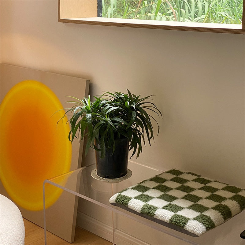 Lisslune | PlaidComfort - Classic Checked Pillow