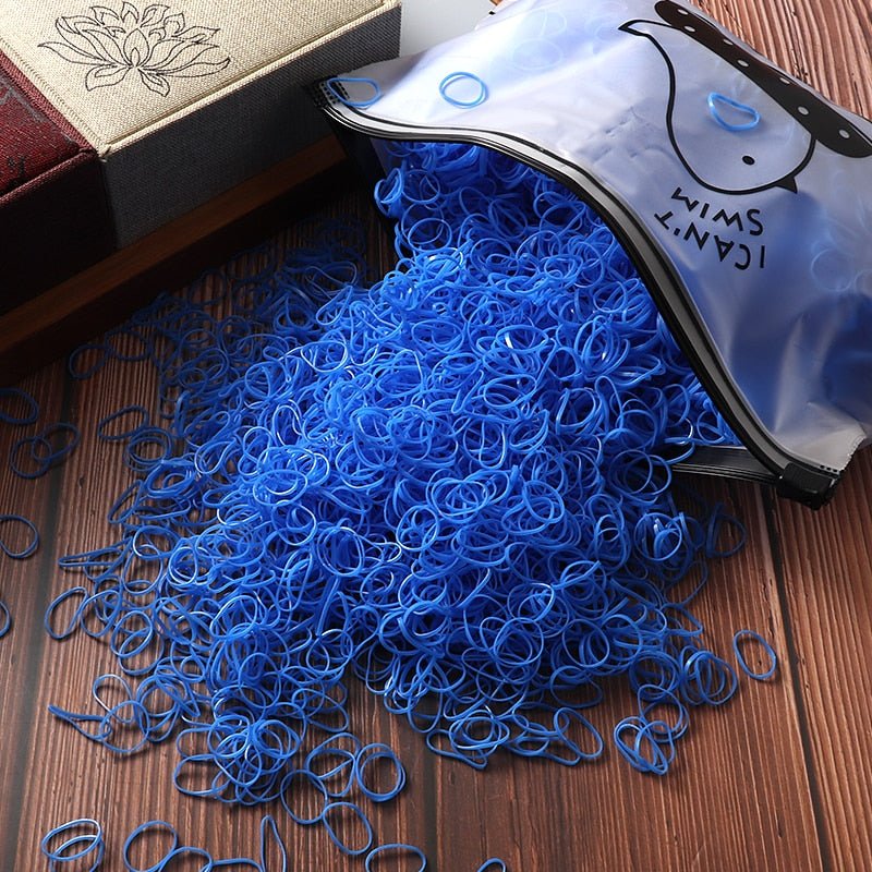 Lisslune | Mini hair bands for toddlers (1000 pieces)