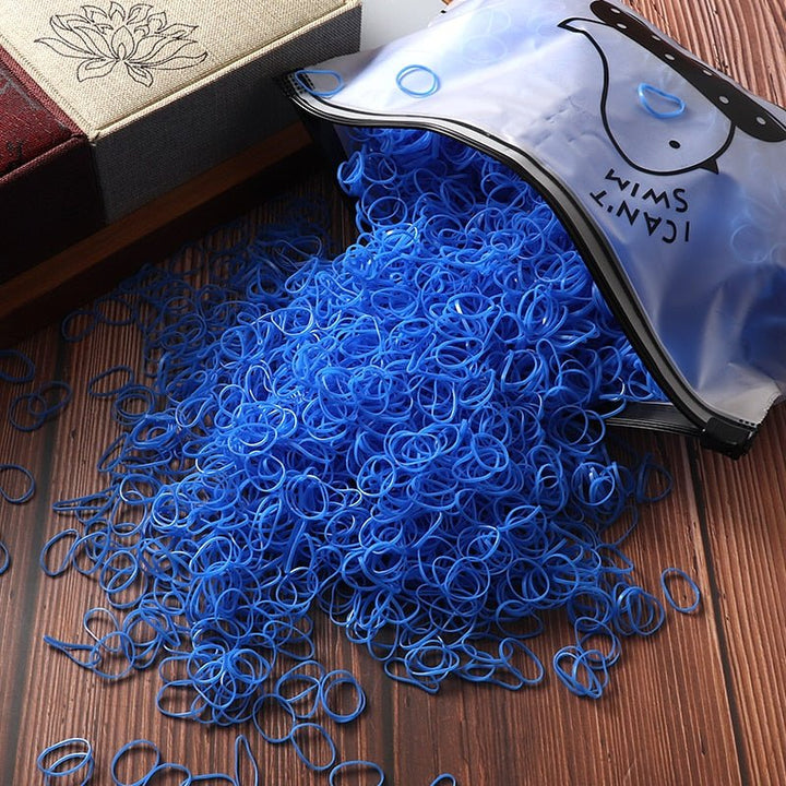Lisslune | Mini hair bands for toddlers (1000 pieces)