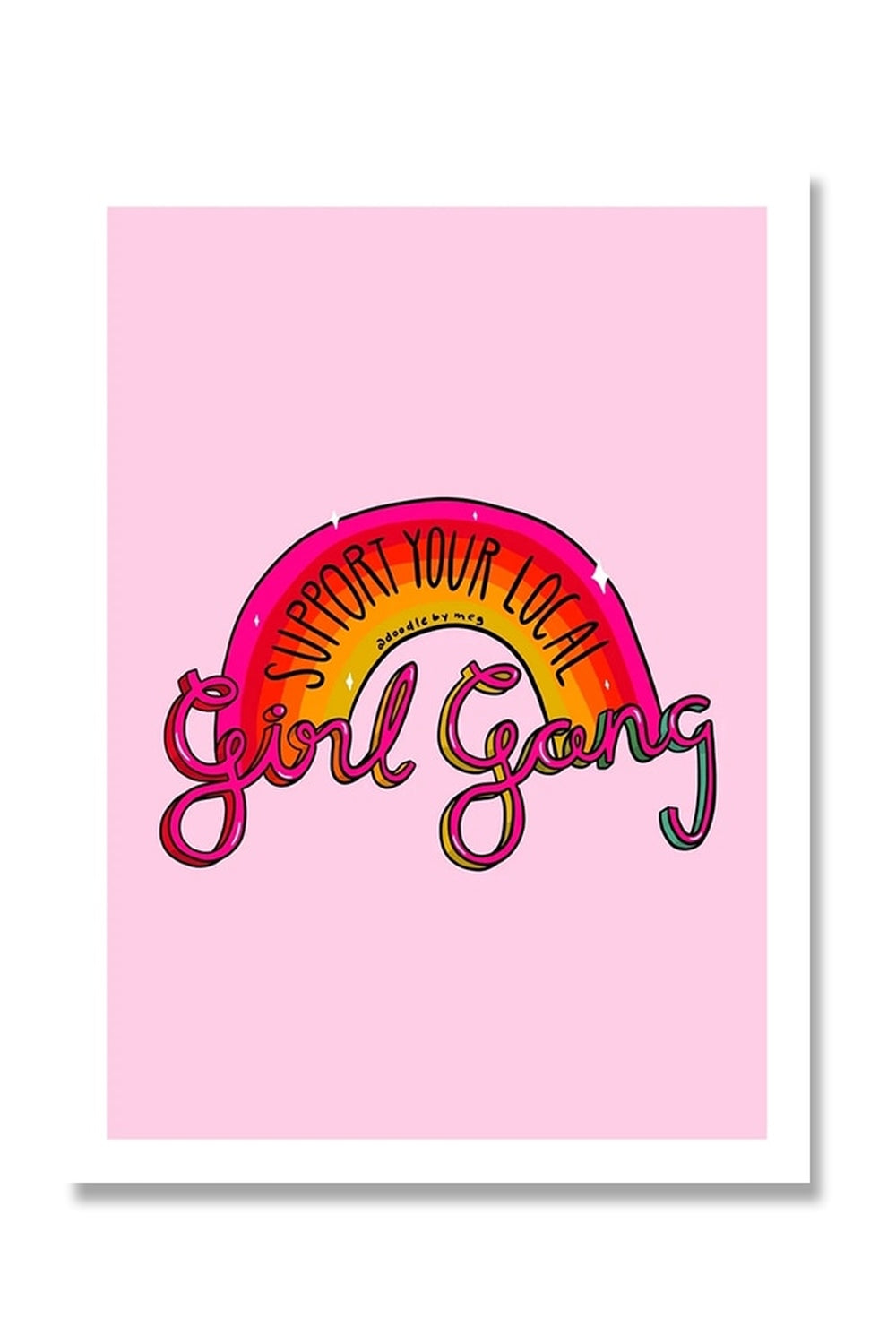 Lisslune | Girl Inspiring Poster