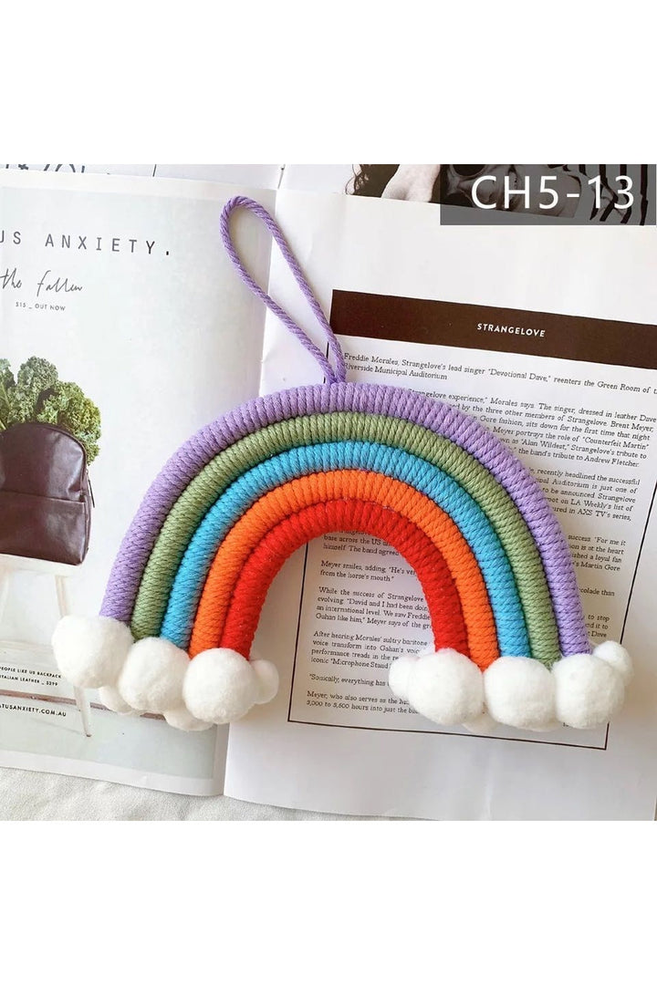 Lisslune | Children's room wall knit decor