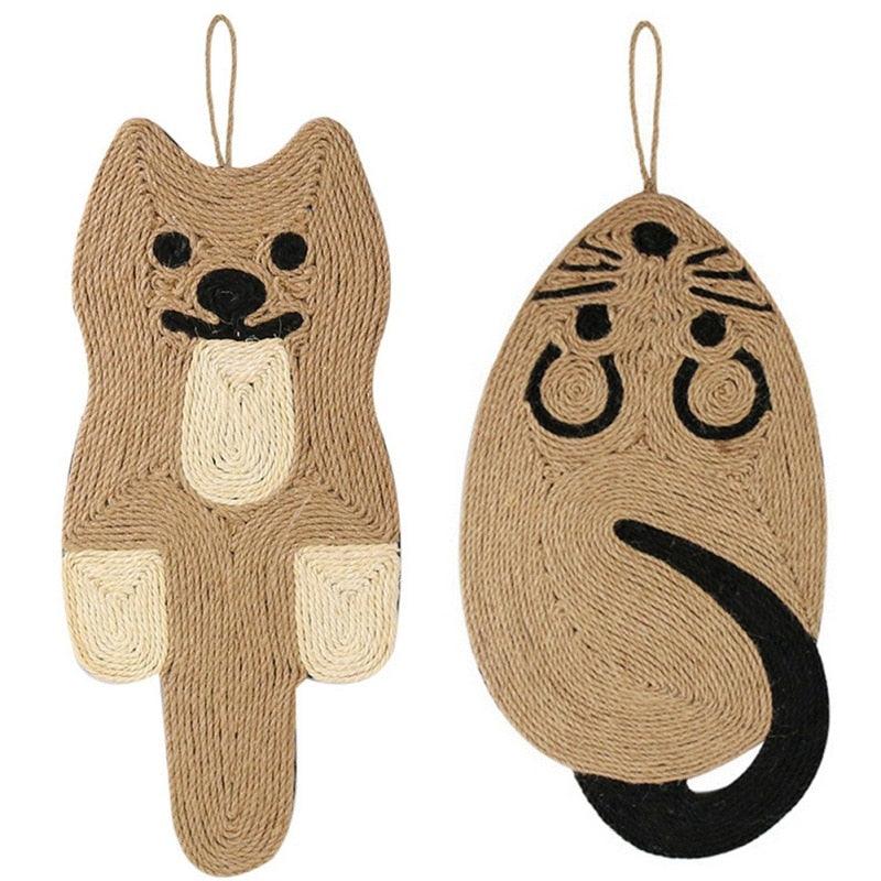Lisslune | Captivating Sisal Scratch Mat for Energetic Kittens