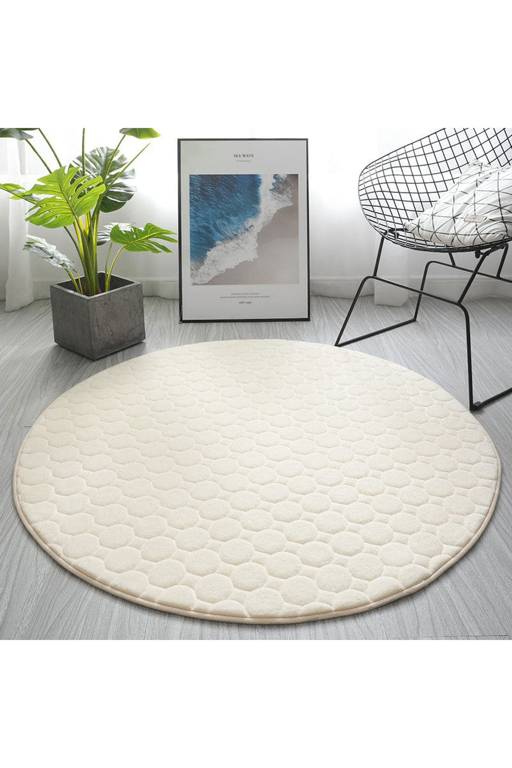 Lisslune | Pastel round rug