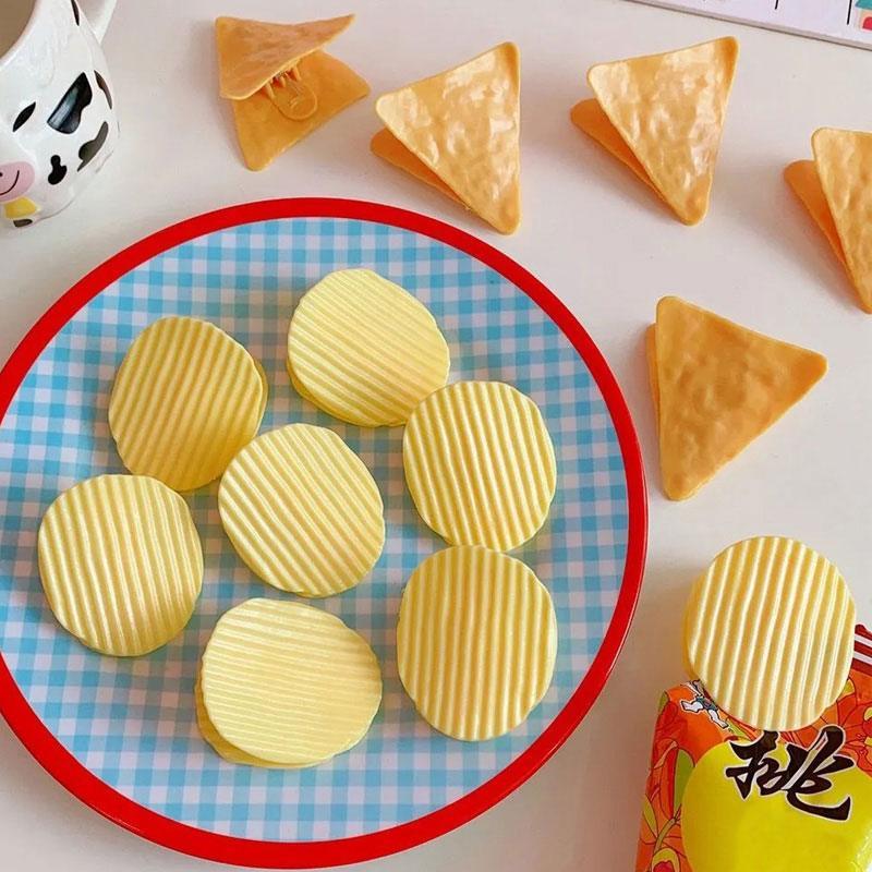 Lisslune | Moody Snack Seal Clips - Fun Chip Bag Holders