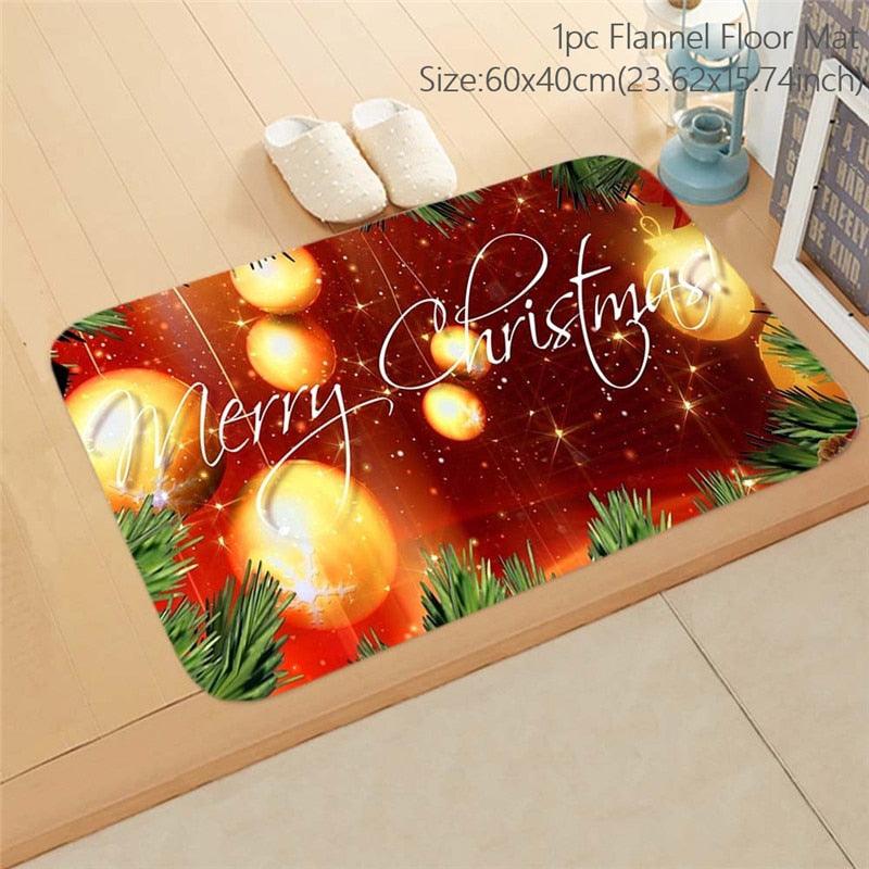 Lisslune | Cheerful Holiday Doormat for a Cheerful Welcome