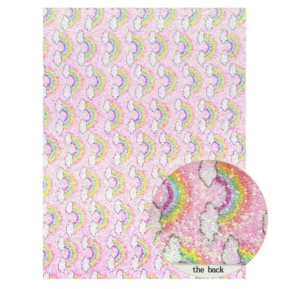 Lisslune | Shimmering DIY Fabric Bundle: Perfect for Hair Bows and Creative Craft Projects