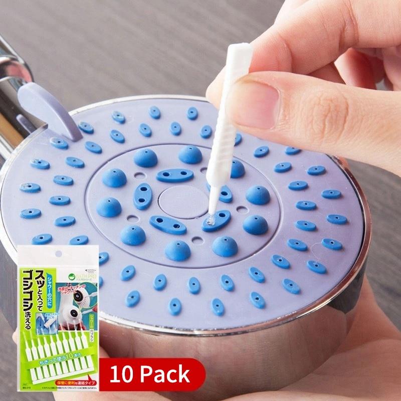 Lisslune | Faucet and Shower Head Hole Cleaning Brush (10 pieces)