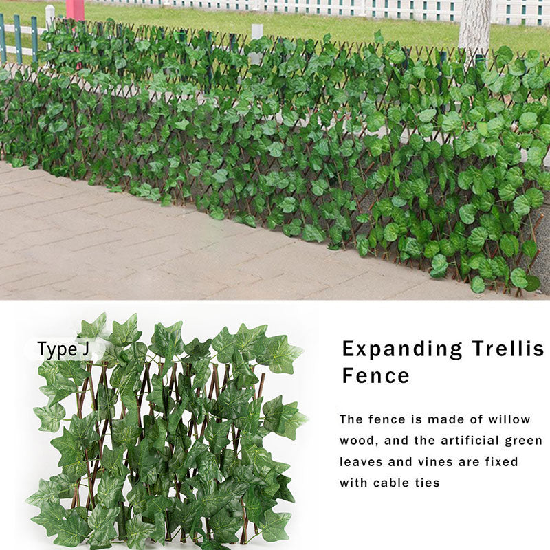 Lisslune | Adjustable Retractable Natural Looking Fence Cover