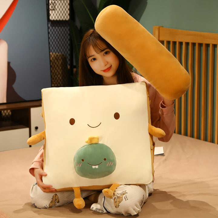 Lisslune | Fruity Toast Bread Comfy Pillow