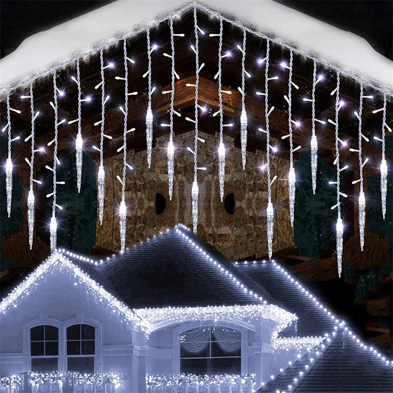 Lisslune | Snowlit - LED light curtain for outdoors