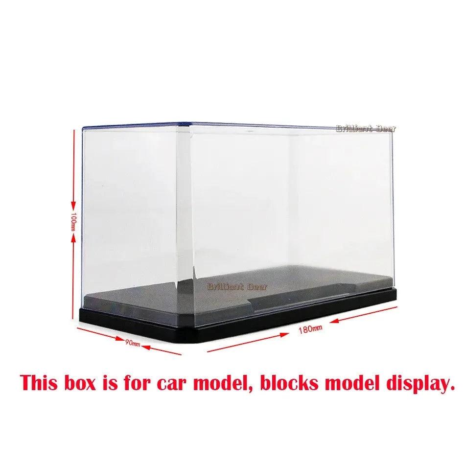 Lisslune | Premium Acrylic Display Case for Model Cars and Building Set Collections