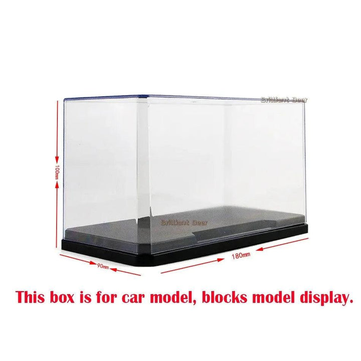 Lisslune | Premium Acrylic Display Case for Model Cars and Building Set Collections