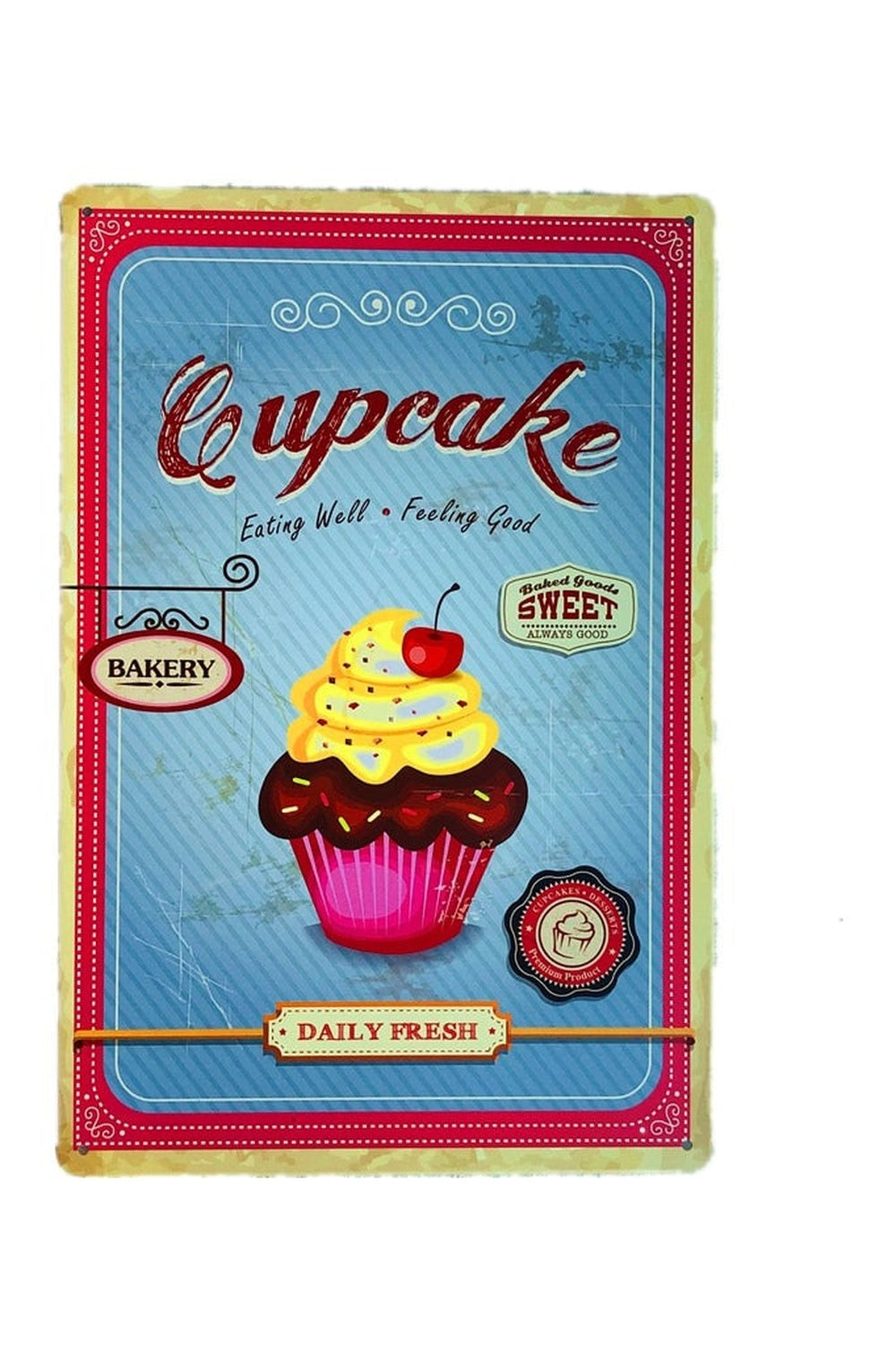 Lisslune | Food Theme Metal Poster