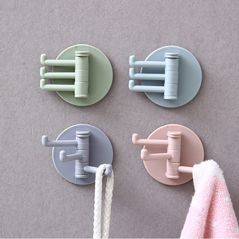 Lisslune | Rotating Sticky Wall Hook