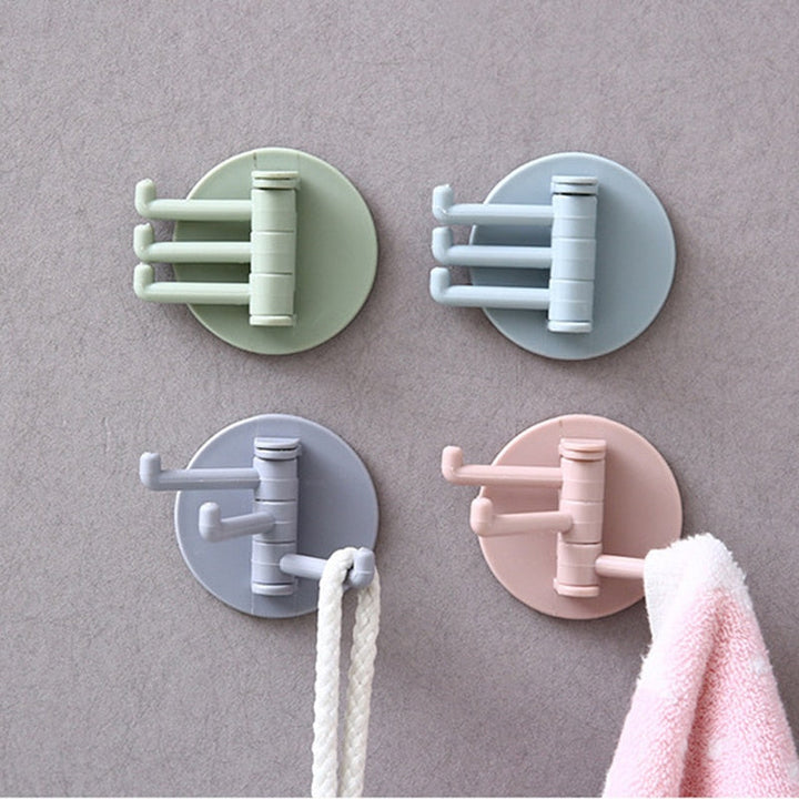 Lisslune | Rotating Sticky Wall Hook