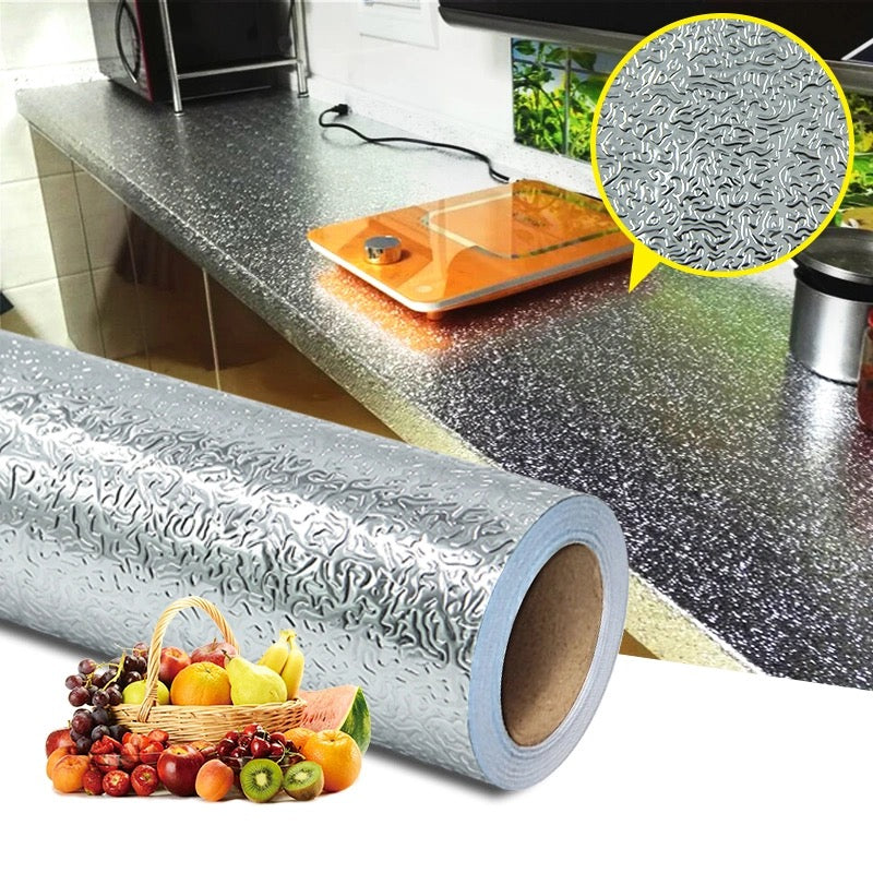 Lisslune | Waterproof Self-Adhesive Kitchen Oil-proof Wallpapers