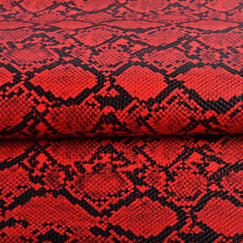 Lisslune | Snake Print PU Leather - Luxe Crafting Sheet