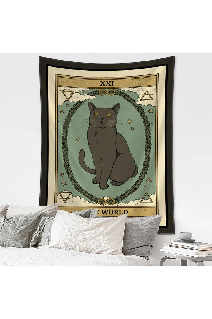 Lisslune | Cat Witchcraft Tapestry
