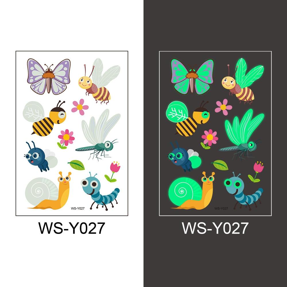 Lisslune | Temporary glowing children's tattoos