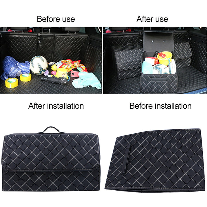 Lisslune | Leather trunk organizer