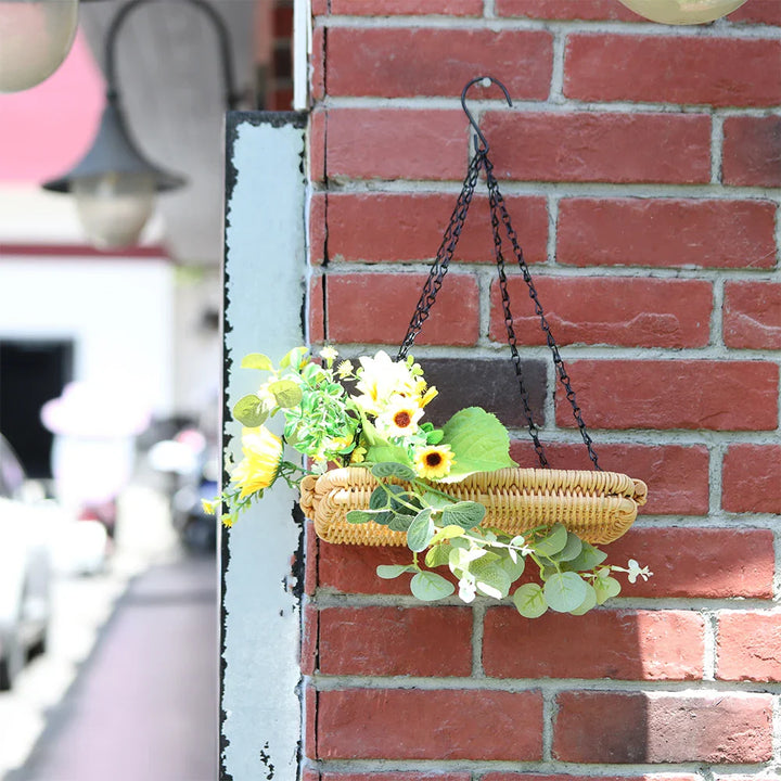 Lisslune | Stable Plant Hangers with Chains – Robust Suspension for Flower Pots and Garden Plants