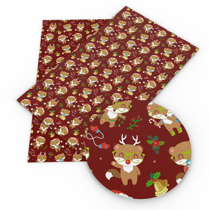 Lisslune | Enchanting Festive Synthetic Leather Craft Kit: Create Festive Masterpieces
