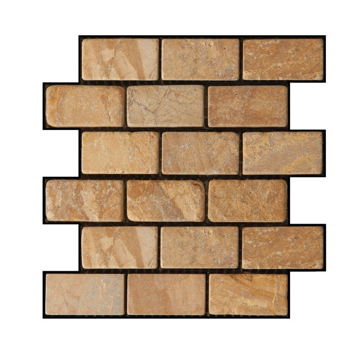 Lisslune | 3D Self-Adhesive Brick Pattern Wallpaper
