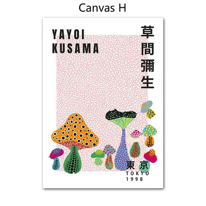 Lisslune | Yayoi Kusama Abstract Premium Poster