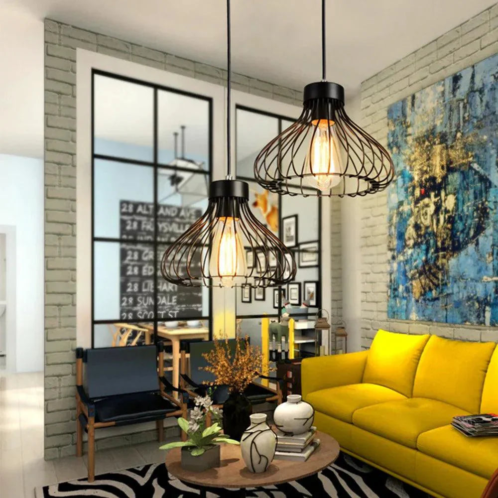 Lisslune | UrbanMetal - Chic Industrial Pendant Lamp