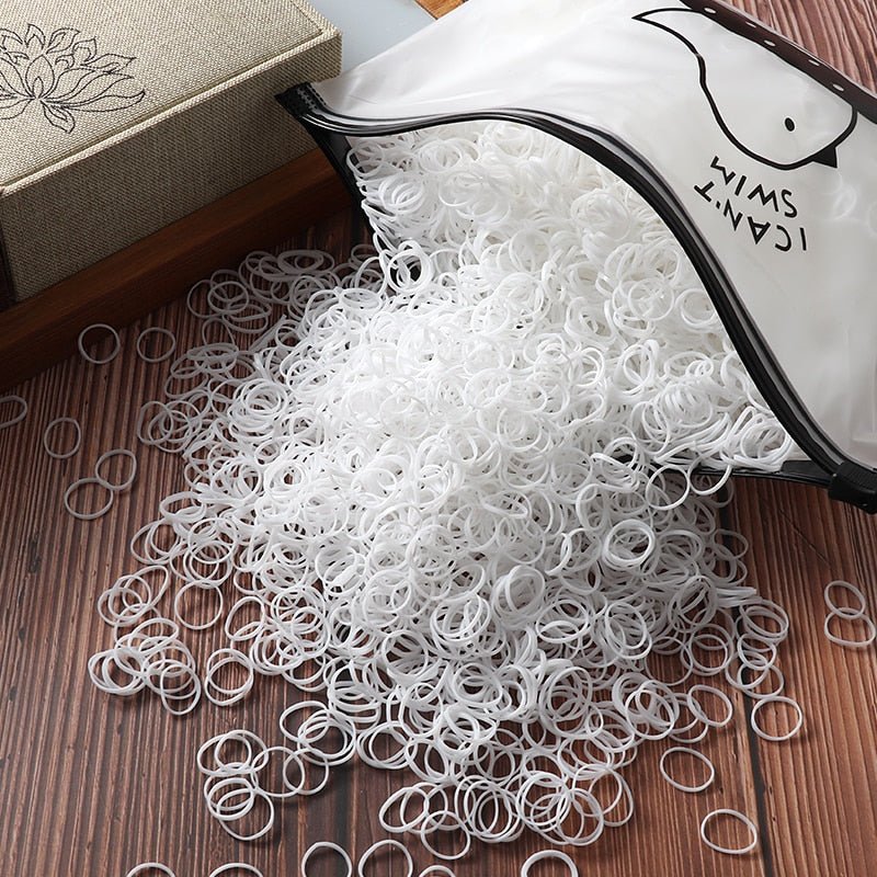 Lisslune | Mini hair bands for toddlers (1000 pieces)
